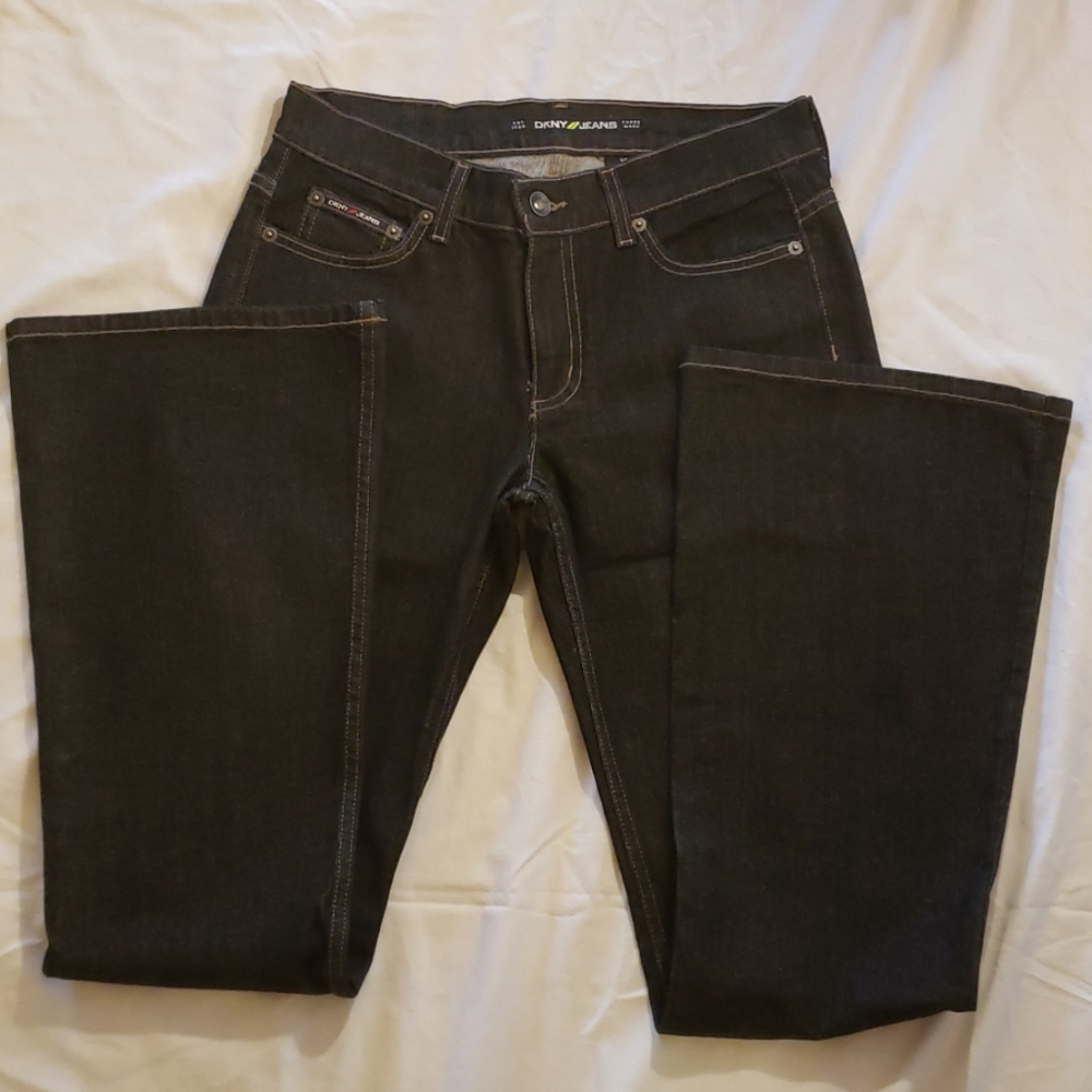 NWOT - DKNY Black Boot Cut Jeans